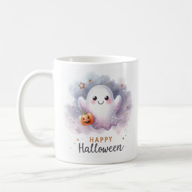 Taza De Café Feliz Halloween  (Izquierda)