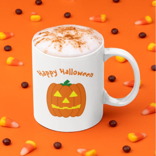 Taza De Café Feliz Halloween (Subido por el creador)