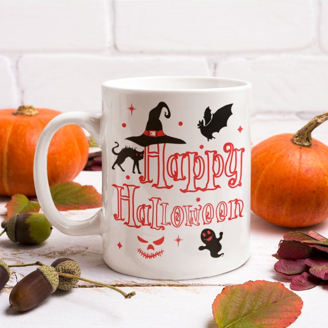 Taza De Café Feliz Halloween (Celebrate the season in style and get your own Happy Halloween mug today. )