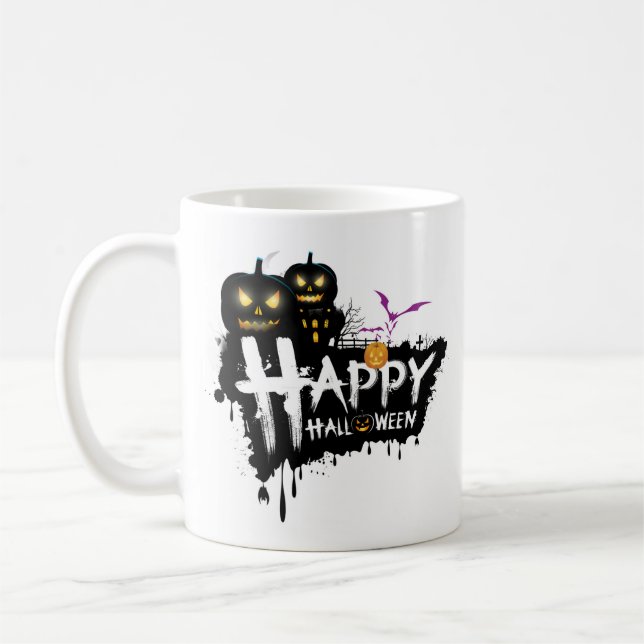 Taza De Café Feliz Halloween (Izquierda)
