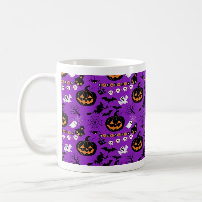 Taza De Café Feliz Halloween (Izquierda)