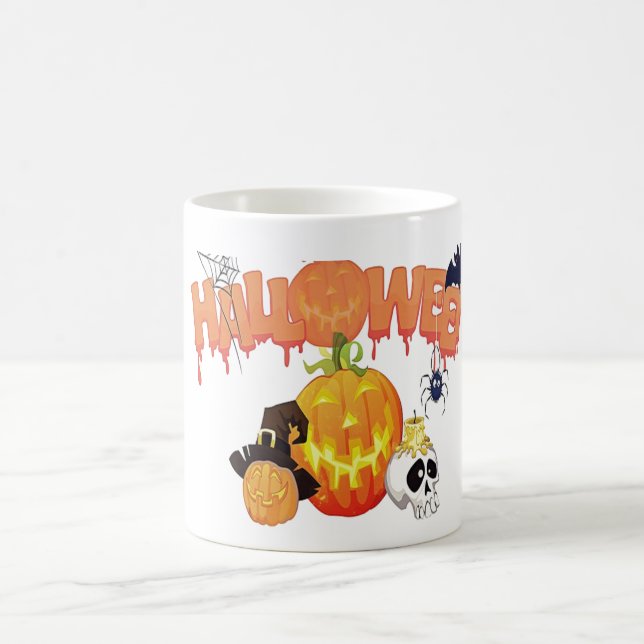Taza De Café Feliz Halloween (Centro)