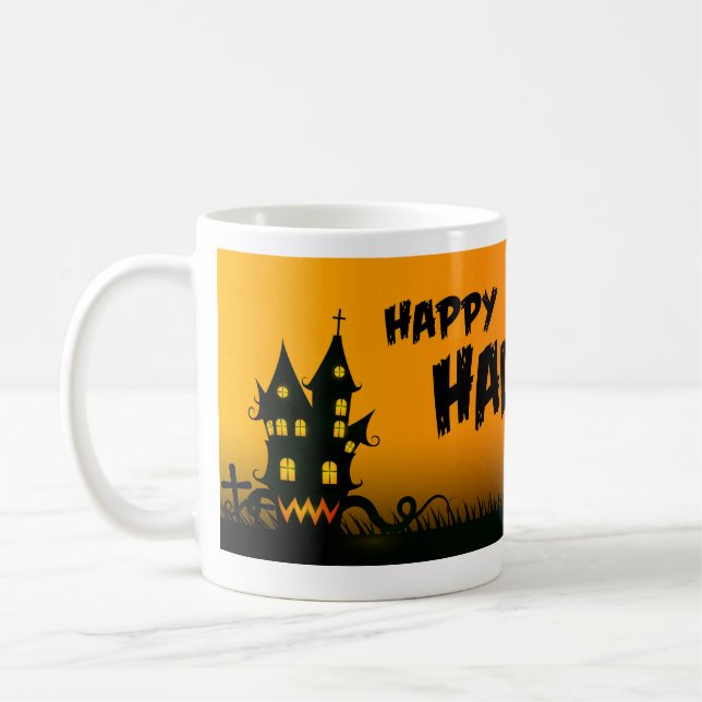Taza De Café feliz halloween (Izquierda)
