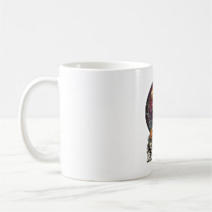 Taza De Café Feliz Halloween Calabaza Mago Cementerio Luna Llen