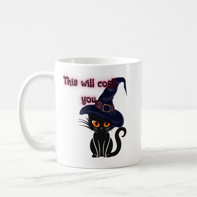 Taza De Café Feliz Halloween - Esto te costará (Izquierda)