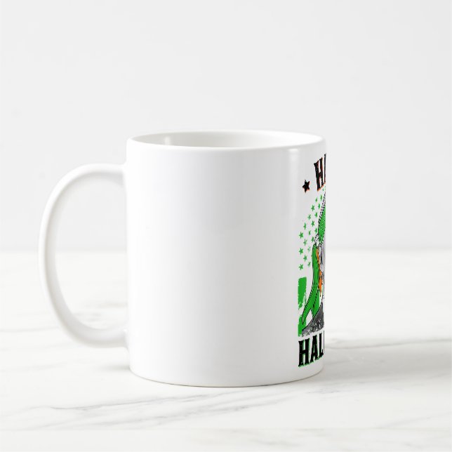 Taza De Café Feliz Halloween Funny Joe Biden St Patricks Day Fl (Izquierda)