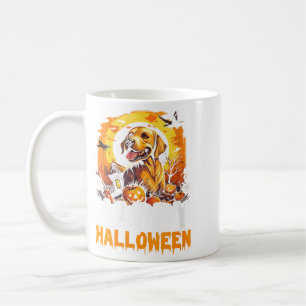 Taza De Café Feliz Halloween Mujer Murciélago Gato Negro Vampir