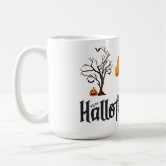 Taza De Café Feliz HallowGraciasMas Mug