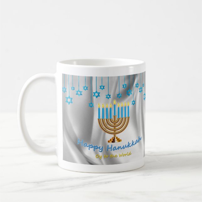 Taza De Café Feliz Hanukkah (Izquierda)