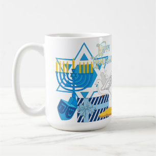 Taza De Café Feliz Hanukkah