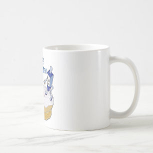 Taza De Café Feliz Hanukkah Dancing Dreidels Jelly Doughnut