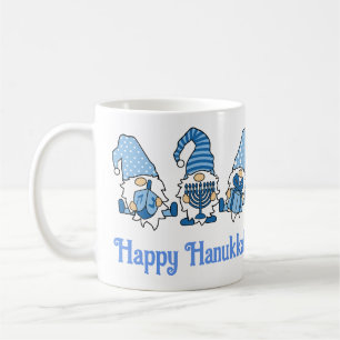 Taza De Café Feliz Hanukkah Holiday Gnome