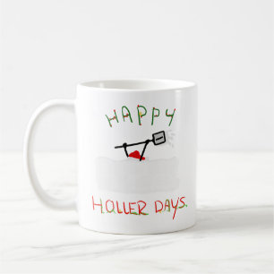 Taza De Café Feliz Hollerdays 5 - nieve palpitante.