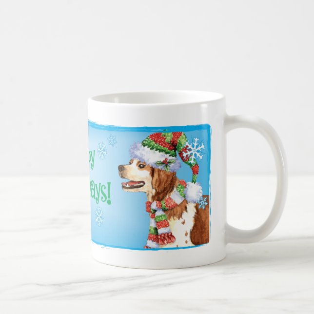 Taza De Café Feliz Howlidays Brittany Mug (Derecha)
