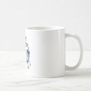 Taza De Café Feliz Janucá bailando Dreidels Donut de jalea