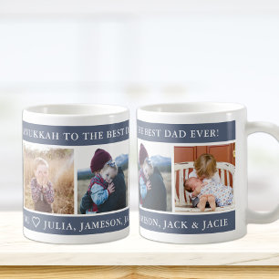 Taza De Café Feliz Janucá Papá Personalizado