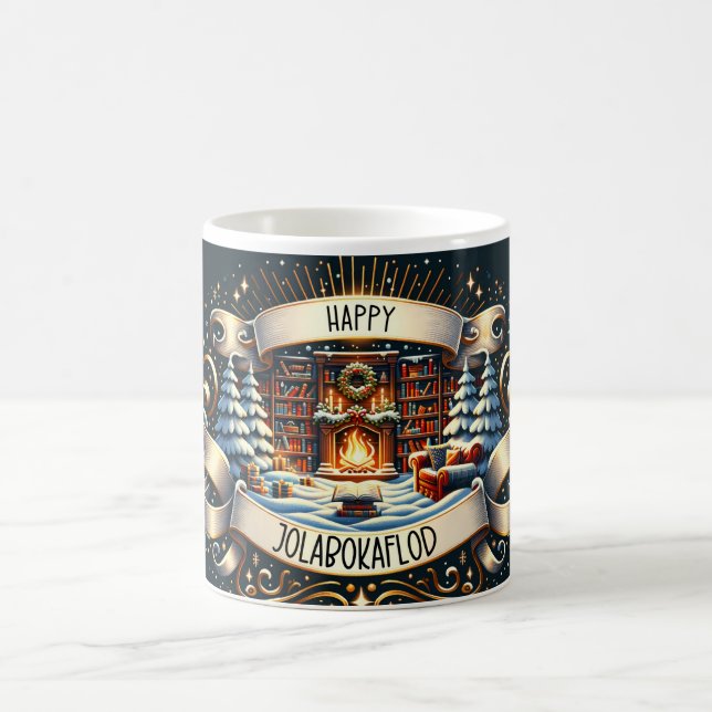 Taza De Café Feliz Jolabokaflod (Centro)