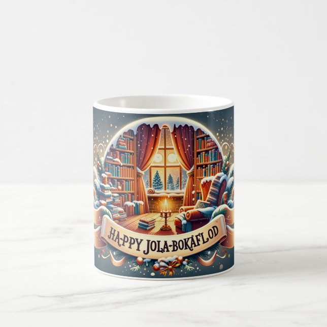 Taza De Café Feliz Jolabokaflod (Centro)