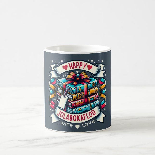 Taza De Café Feliz Jolabokafold (Centro)