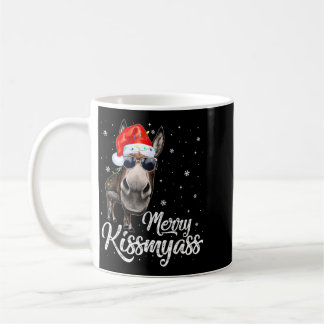 Taza De Café Feliz Kissmy Sarcástico Navidad Pijama Divertido N