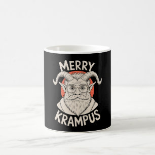 Taza De Café Feliz Krampus Mítico Navidad Xmas Fiesta