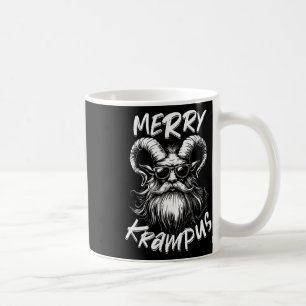 Taza De Café Feliz Krampus Mítico Niños Hombres Navidad Horror