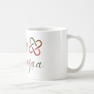 Taza De Café Feliz Kwanzaa Bokeh Umoja