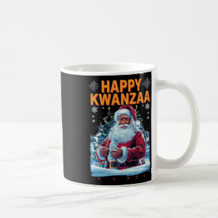 Taza De Café Feliz Kwanzaa Feliz Navidad African American Hoi