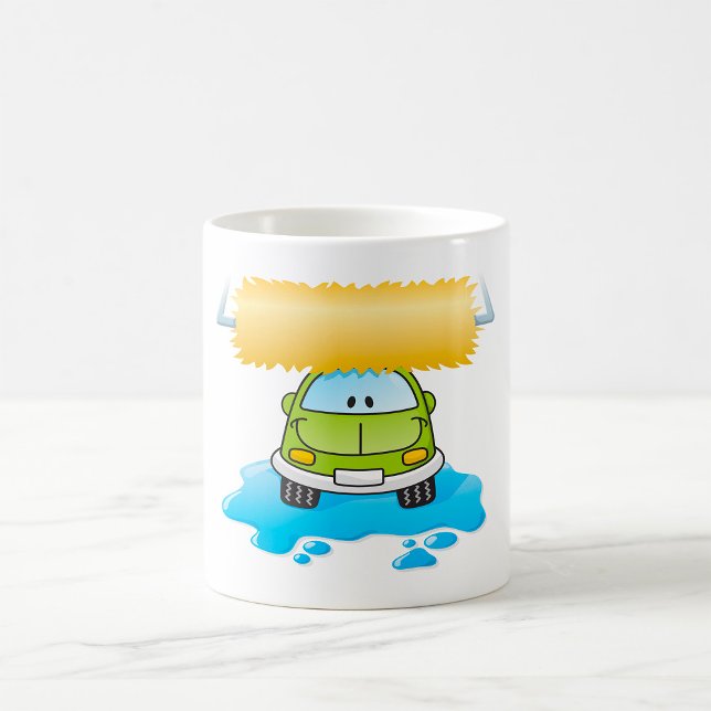 Taza De Café Feliz lavado de coches (Subido por el creador)