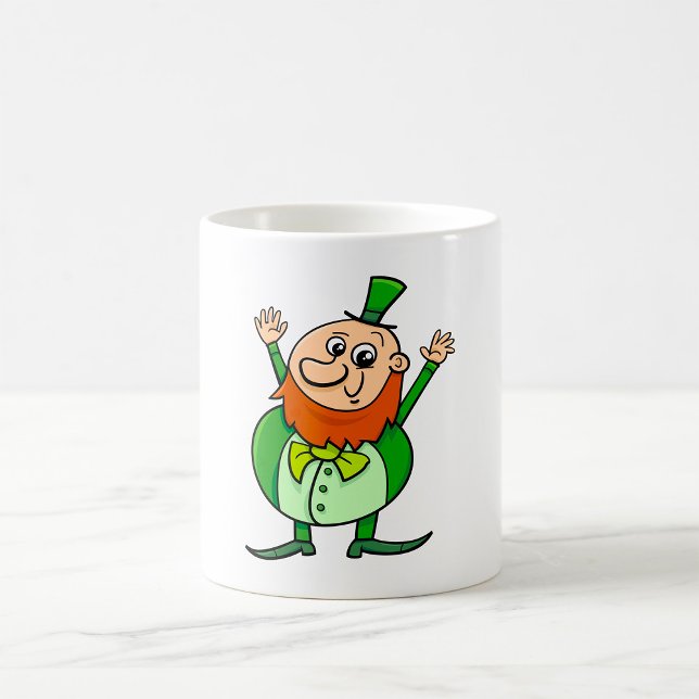Taza De Café Feliz Leprechaun (Subido por el creador)