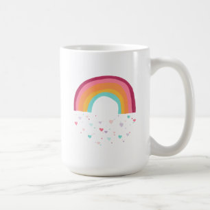 Taza De Café Feliz magia Rainbow