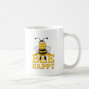 Taza De Café Feliz manosee la abeja