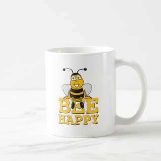 Taza De Café Feliz manosee la abeja
