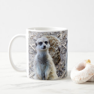 Taza De Café Feliz Meerkat,