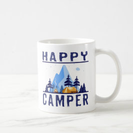 Taza De Café Feliz Mug Clásico de Camper