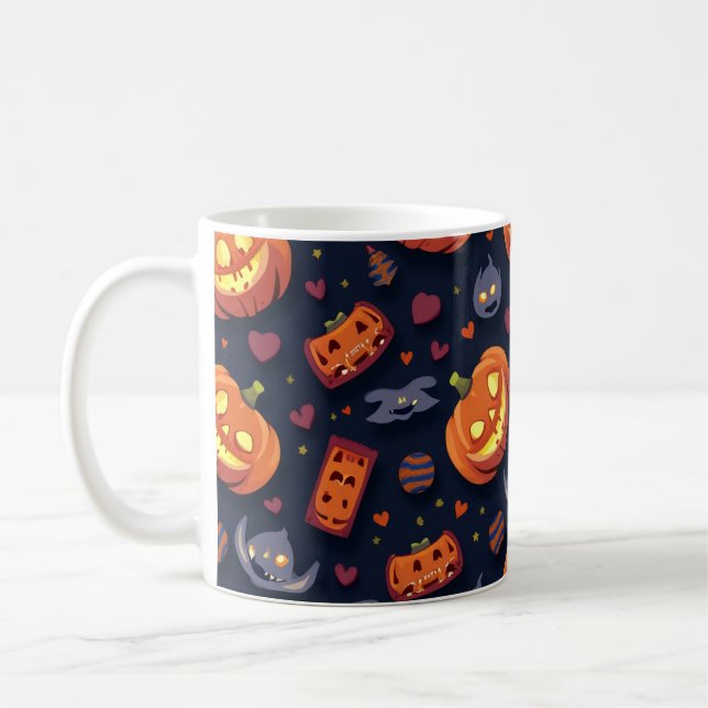 Taza De Café Feliz Mug de Halloween (Izquierda)