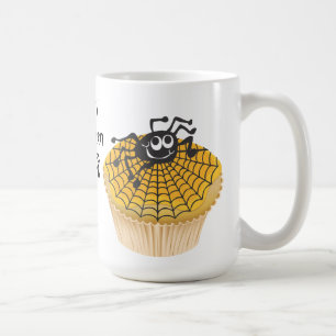 Taza De Café Feliz Mug de la torta de araña de Halloween
