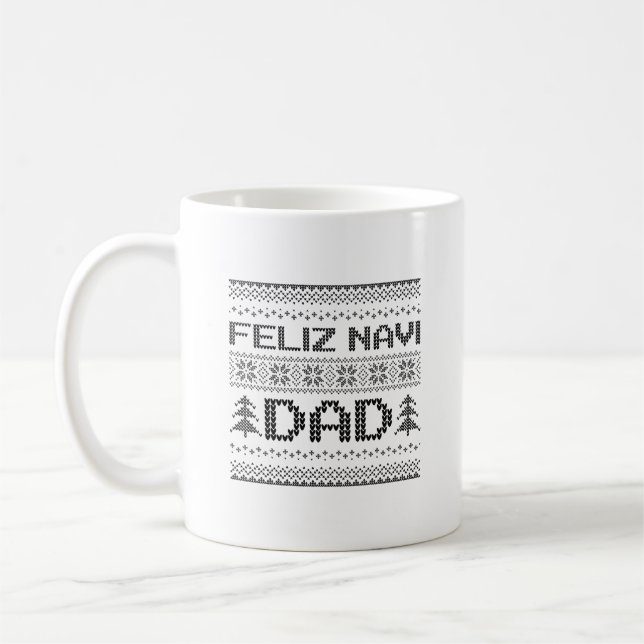Taza De Café Feliz Navi Papá (Izquierda)