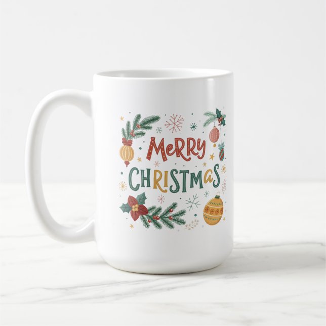 Taza De Café Feliz Navidad (Izquierda)