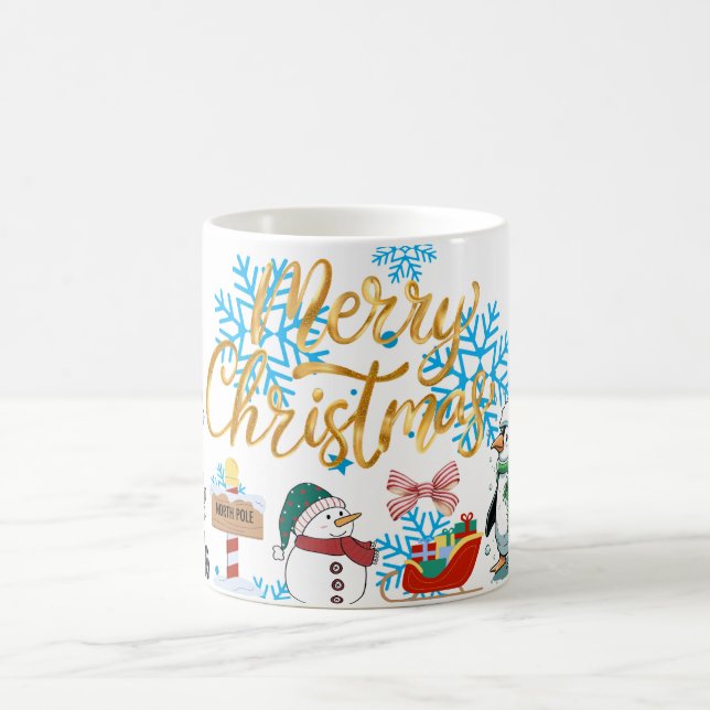 Taza De Café feliz navidad (Centro)