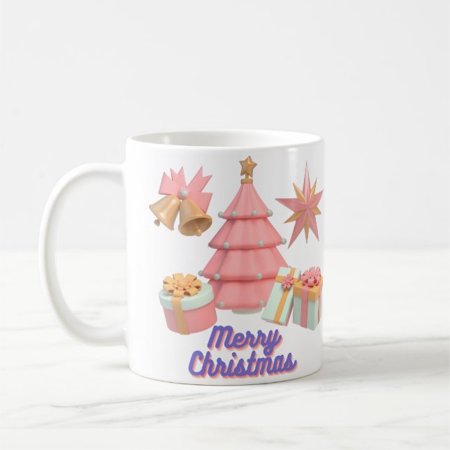 Taza De Café Feliz Navidad (Izquierda)