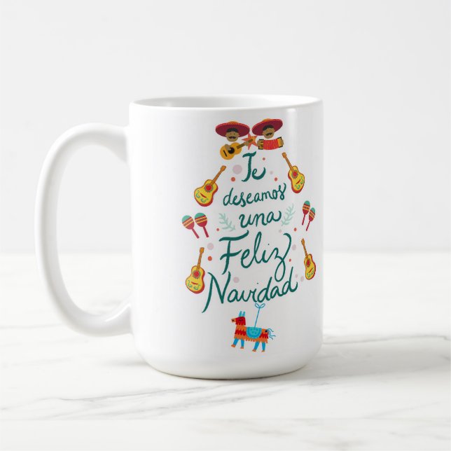 Taza De Café Feliz navidad (Izquierda)
