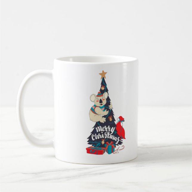 Taza De Café Feliz Navidad (Izquierda)