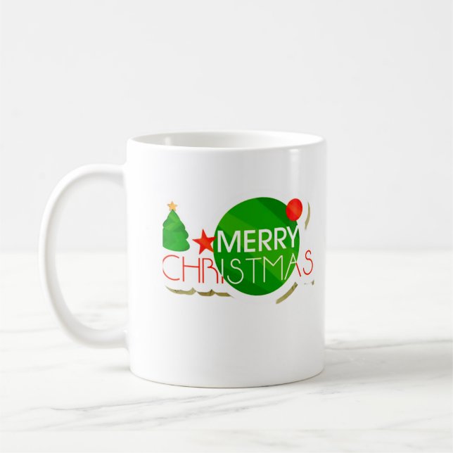 Taza De Café Feliz Navidad (Izquierda)