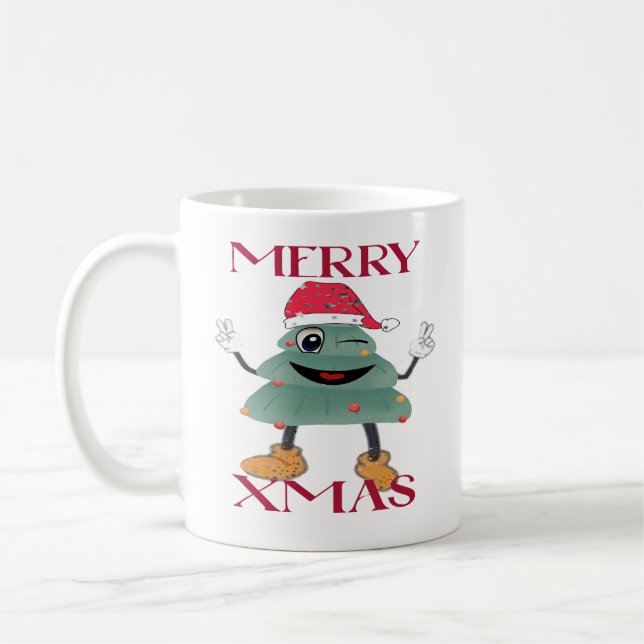 Taza De Café Feliz Navidad (Izquierda)