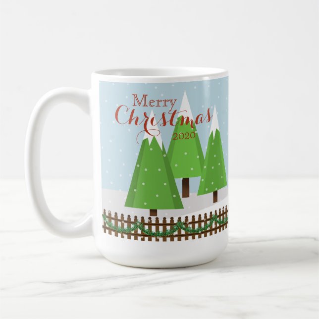 Taza De Café Feliz Navidad (Izquierda)