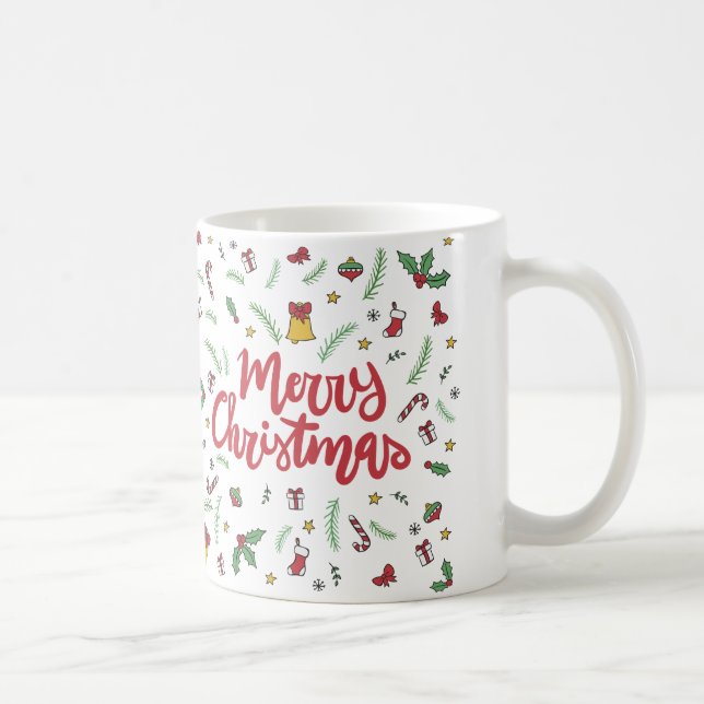 Taza De Café Feliz Navidad (Derecha)