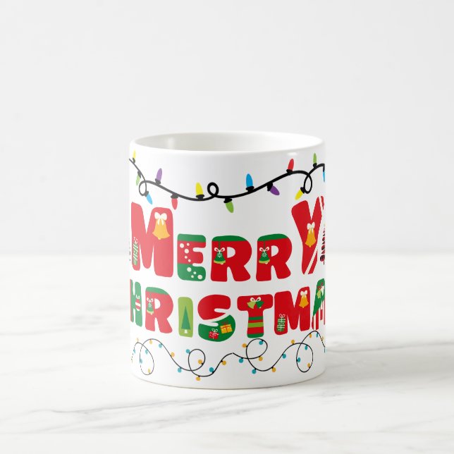 Taza De Café Feliz Navidad (Centro)