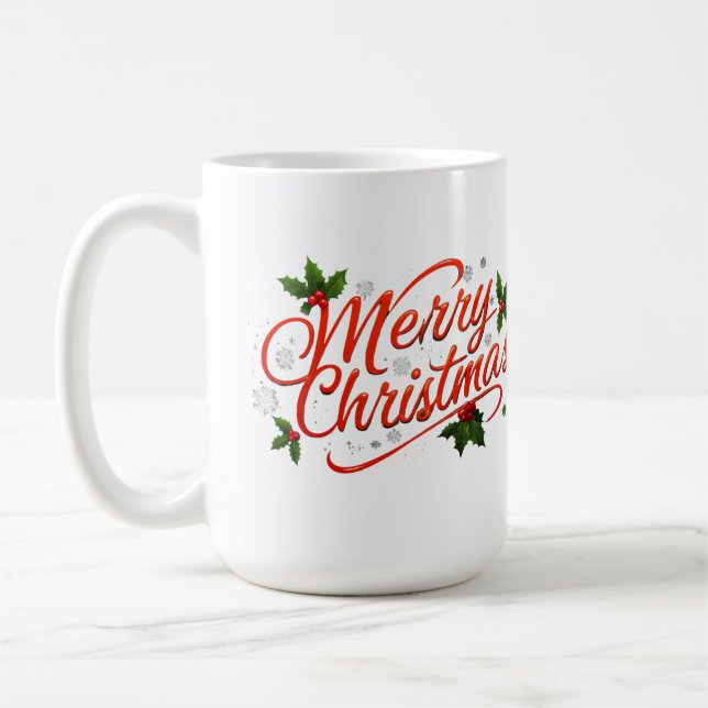Taza De Café Feliz Navidad (Izquierda)