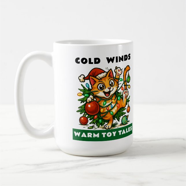 Taza De Café Feliz Navidad (Izquierda)